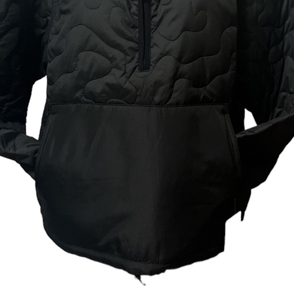 Layers brand, quick dry, black, quarter zip, kangaroo pocket jacket, large, new - Picture 3 of 12